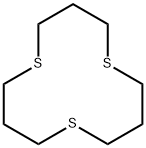 1,5,9-Trithiacyclododecane Struktur