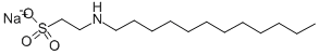 N-Dodecyltaurine sodium salt Struktur