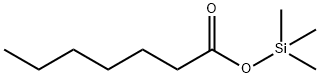 Heptanoic acid trimethylsilyl ester 结构式