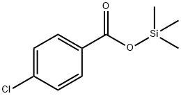 4-Chlorobenzoic acid trimethylsilyl ester,25436-27-5,结构式