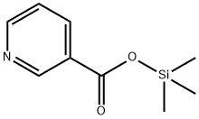 3-Pyridinecarboxylicacid,trimethylsilylester(9CI),25436-37-7,结构式