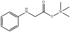 N-(Phenyl)glycine trimethylsilyl ester,25436-41-3,结构式