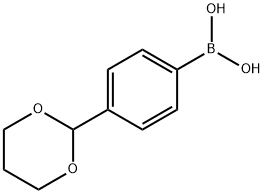 Boronic acid, [4-(1,3-dioxan-2-yl)phenyl]- (9CI)|[4-(1,3-二氧杂环己-2-基)苯基]硼酸