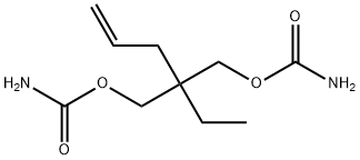 Dicarbamic acid 2-allyl-2-ethyltrimethylene ester,25451-39-2,结构式