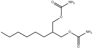 Dicarbamic acid 2-hexyltrimethylene ester,25462-33-3,结构式