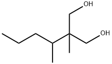 2-Methyl-2-(1-methylbutyl)-1,3-propanediol Structure