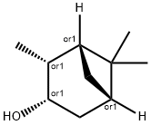 rel-(1R*,1α*,5α*)-2β*,6,6-トリメチルビシクロ[3.1.1]ヘプタン-3β*-オール 化学構造式