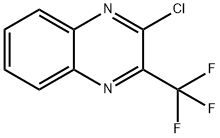 2-氯-3-(三氟甲基)喹喔啉 结构式