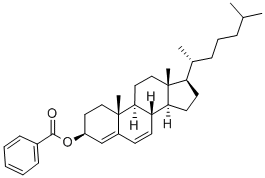 cholesta-4,6-dien-3beta-yl benzoate ,25485-34-1,结构式