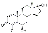 6β-Hydroxy-oral turinabol, 25486-01-5, 结构式