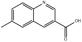 6-甲基喹啉-3-羧酸,254883-95-9,结构式