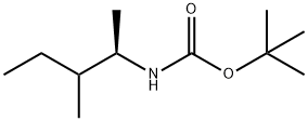 Carbamic acid, [(1R)-1,2-dimethylbutyl]-, 1,1-dimethylethyl ester (9CI) Structure