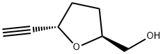 2-Furanmethanol, 5-ethynyltetrahydro-, (2S,5S)- (9CI),254891-67-3,结构式