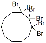 1,1,2,2,3,3-hexabromocyclodecane Structure