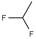 DIFLUOROETHANE,25497-28-3,结构式