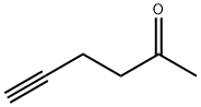 5-炔-2-己酮, 2550-28-9, 结构式