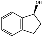 (S)-2,3-ジヒドロ-1H-インデン-1β-オール 化学構造式