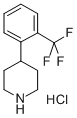 4-(2-(TRIFLUOROMETHYL)PHENYL)PIPERIDINE HYDROCHLORIDE|4-(2-三氟甲基苯基)哌啶盐酸盐