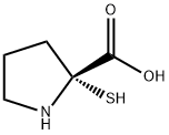 L-Proline, 2-mercapto- (9CI) 化学構造式