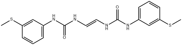 1,1'-[(E)-Vinylene]bis[3-(m-methylthiophenyl)urea]|