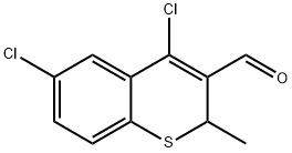 4,6-DICHLORO-2-METHYL-2H-1-BENZOTHIINE-3-CARBALDEHYDE Structure