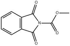 1,3-Dioxo-2-isoindolinecarboxylic acid methyl ester Structure