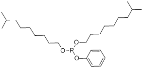 亚磷酸苯基二异癸基酯,25550-98-5,结构式