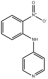 4-(2-Nitroanilino)-pyridine  化学構造式