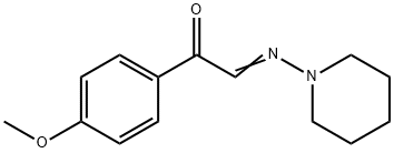 4'-Methoxy-α-(piperidinoimino)acetophenone,25555-29-7,结构式