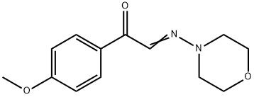 4'-Methoxy-α-(morpholinoimino)acetophenone Structure