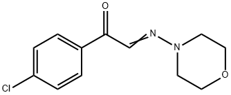 4'-Chloro-α-(morpholinoimino)acetophenone Structure