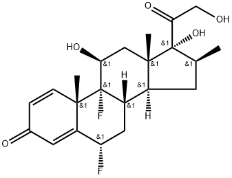 Diflorasone Structure