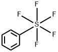 Phenyl sulfur pentafluoride Struktur