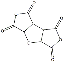 テトラヒドロフラン-2,3,4,5-テトラカルボン酸2,3:4,5-二無水物 化学構造式