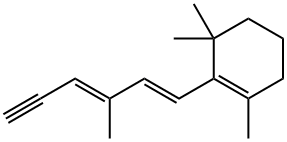 1,3,3-TriMethyl-2-[(1E,3E)-3-Methyl-1,3-hexadien-5-ynyl]-cyclohexane Structure