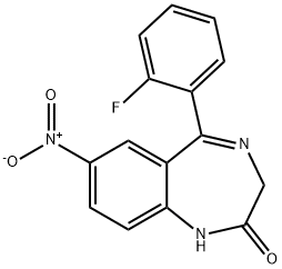 N-DESMETHYLFLUNITRAZEPAM Structure