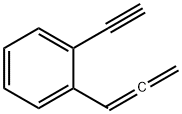Benzene, 1-ethynyl-2-(1,2-propadienyl)- (9CI),255840-57-4,结构式