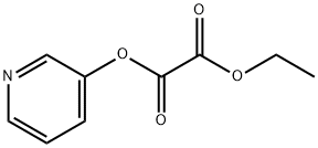 Ethanedioic acid, ethyl 3-pyridinyl ester (9CI) Structure