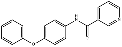 N-(4-phenoxyphenyl)nicotinamide Structure
