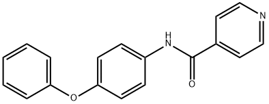 N-(4-PHENOXYPHENYL)ISONICOTINAMIDE Struktur