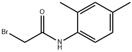2-ブロモ-N-(2,4-ジメチルフェニル)アセトアミド 化学構造式
