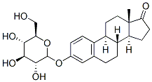 estrone glucoside 化学構造式