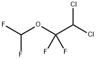 2,2-dichloro-1,1-difluoroethyl difluoromethyl ether Structure