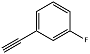 1-乙炔基-3-氟苯, 2561-17-3, 结构式