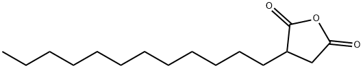 ドデシルこはく酸無水物 化学構造式