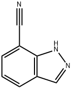1H-INDAZOLE-7-CARBONITRILE Struktur