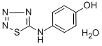4-(1 2 3 4-THIATRIAZOL-5-YLAMINO)PHENOL& 化学構造式