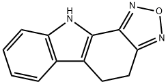 5,10-DIHYDRO-4H-1,2,5-OXADIAZOLO[3 4-A]CARBAZOLE 结构式