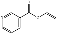 3-Pyridinecarboxylicacid,ethenylester(9CI) Struktur