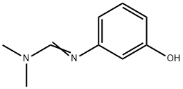 N'-(3-hydroxyphenyl)-N,N-dimethylformamidine ,25635-97-6,结构式